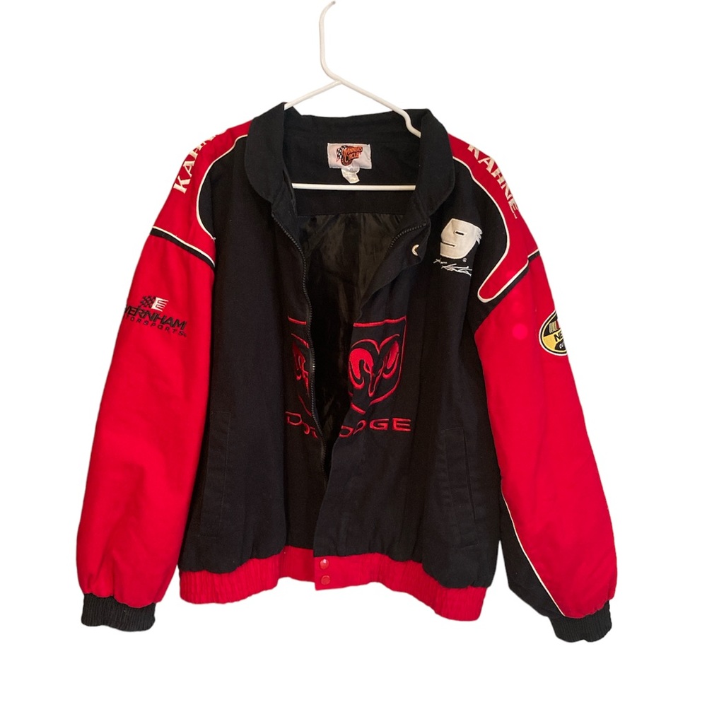 NASCAR racer race car coat jacket